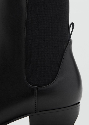 MANGO Stielfel in Schwarz