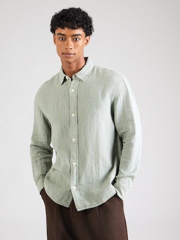 žalia Abercrombie & Fitch Standartinis modelis Marškiniai: priekis