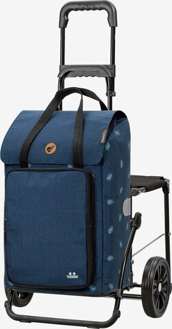 Andersen Shopper Cart 'Ivar' in Blue: front