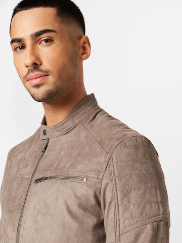 JACK & JONES Regular Fit Overgangsjakke 'Rocky' i brun