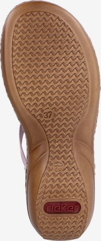 Rieker Sandal i rosa