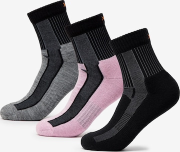 Chaussettes de sport 'Makalu' Occulto en gris : devant