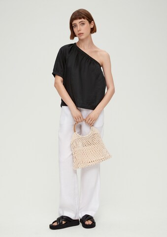s.Oliver Bluse in Schwarz