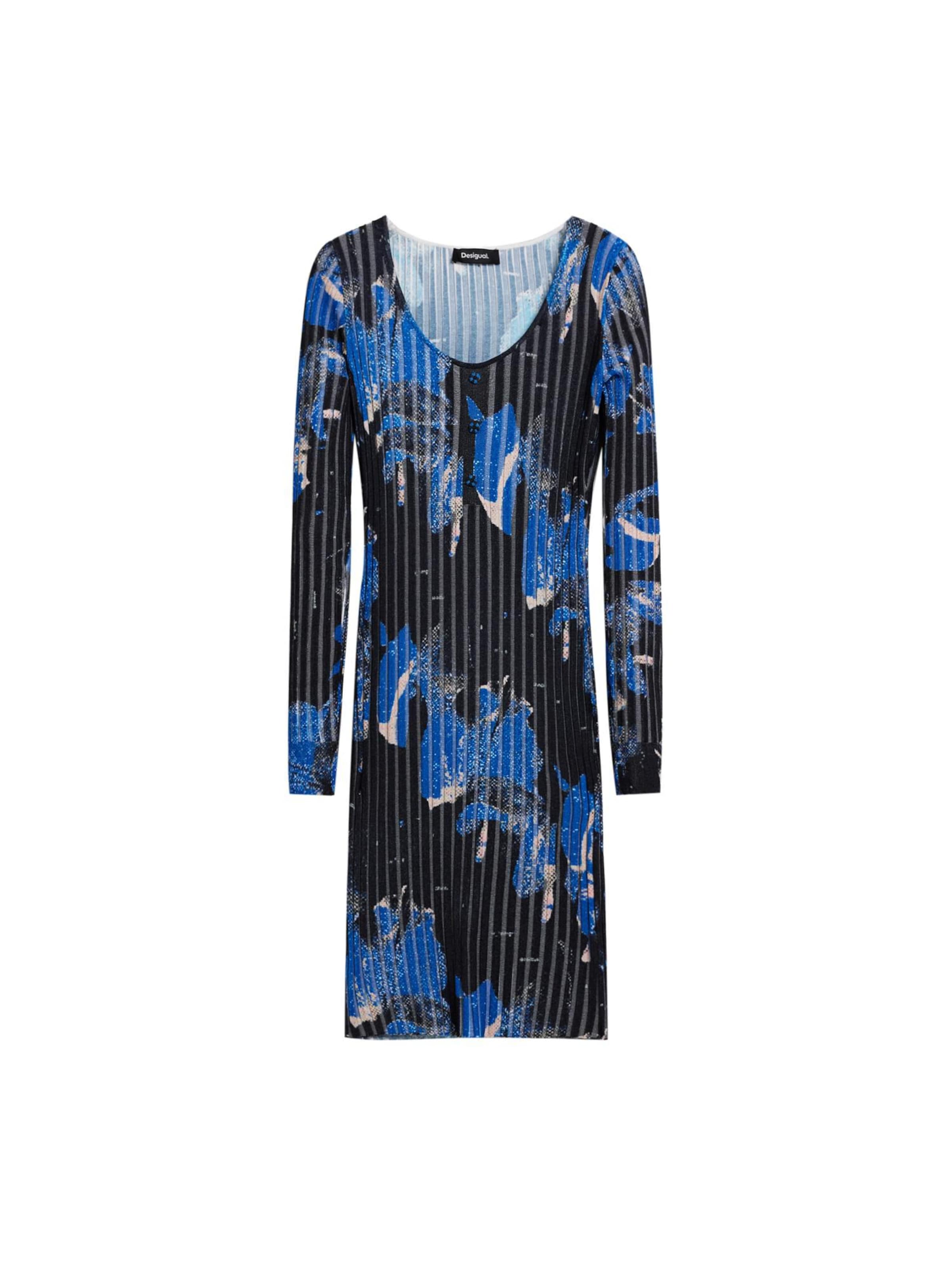 Rochie de la Desigual pe negru: față