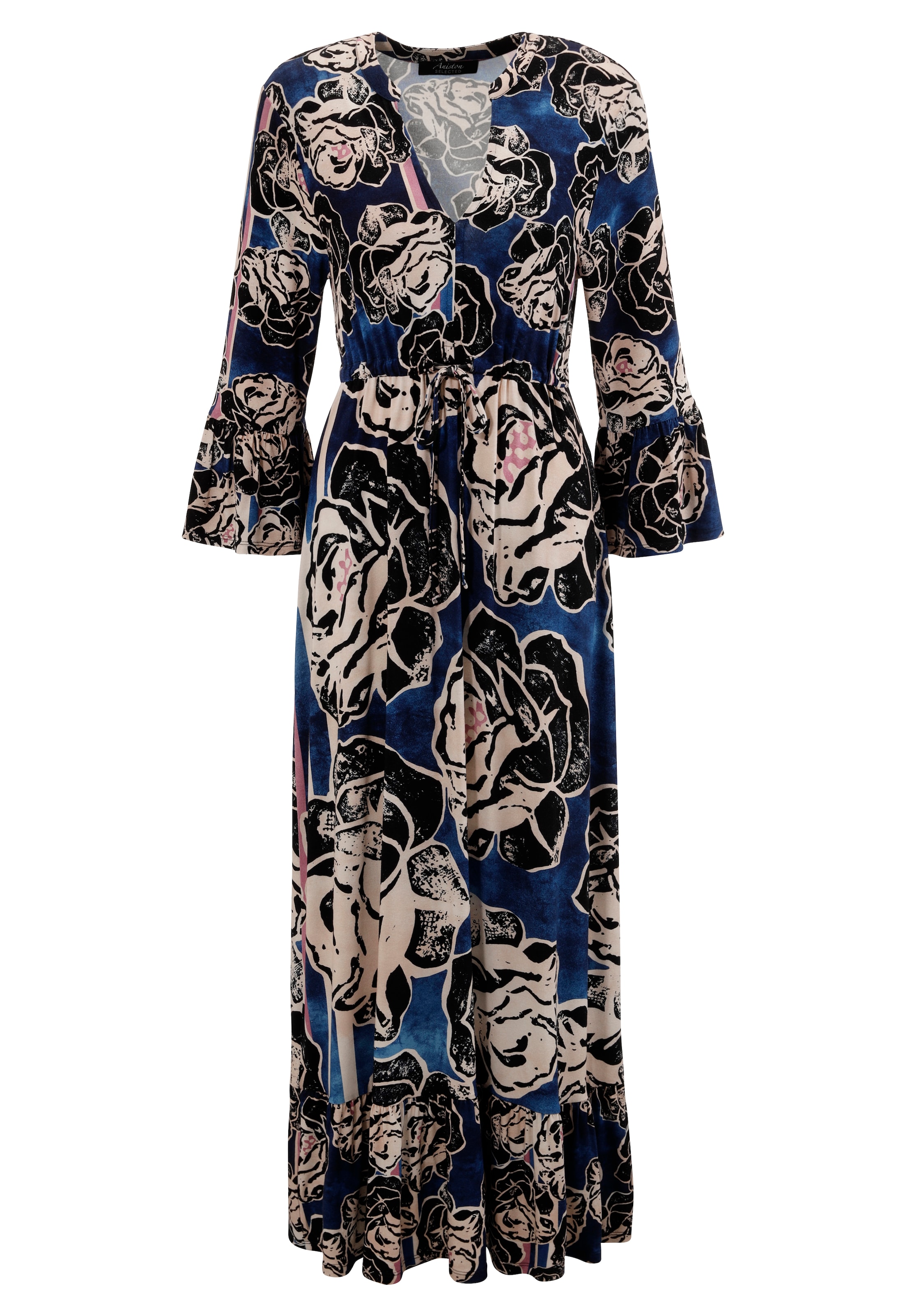 Aniston SELECTED Kleid in Blau: Vorderseite