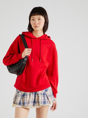 ONLY Sweatshirt 'ONLJODA' in Rood: voorkant
