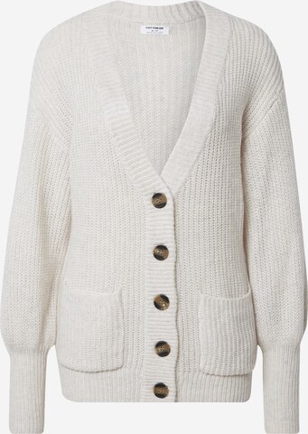 Cotton On Knit Cardigan in Grey: front