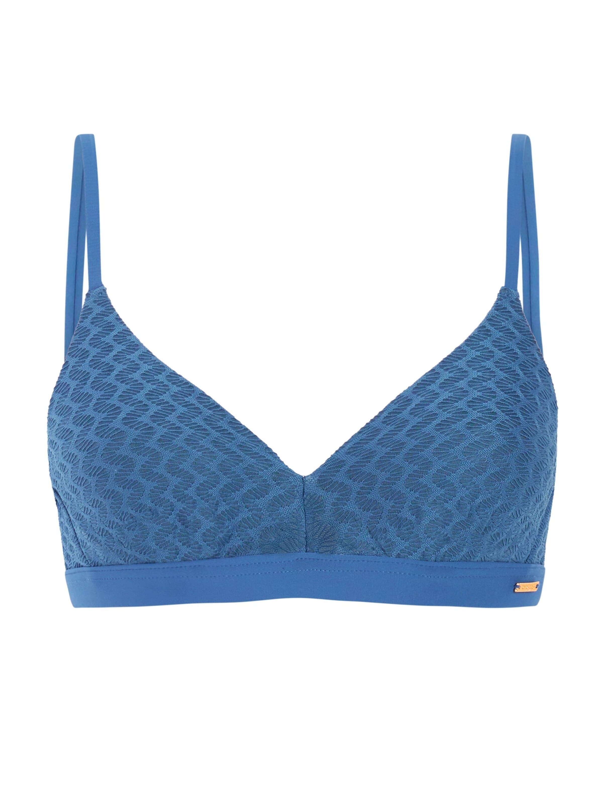 PROTEST Bustier Bikinitop 'MIXAdairs' in Blauw: voorkant