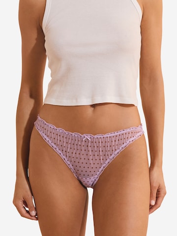 ETAM Slip 'Nora' in Bruin: voorkant