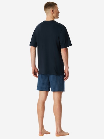Pyjama court 'Comfort Essentials' SCHIESSER en bleu