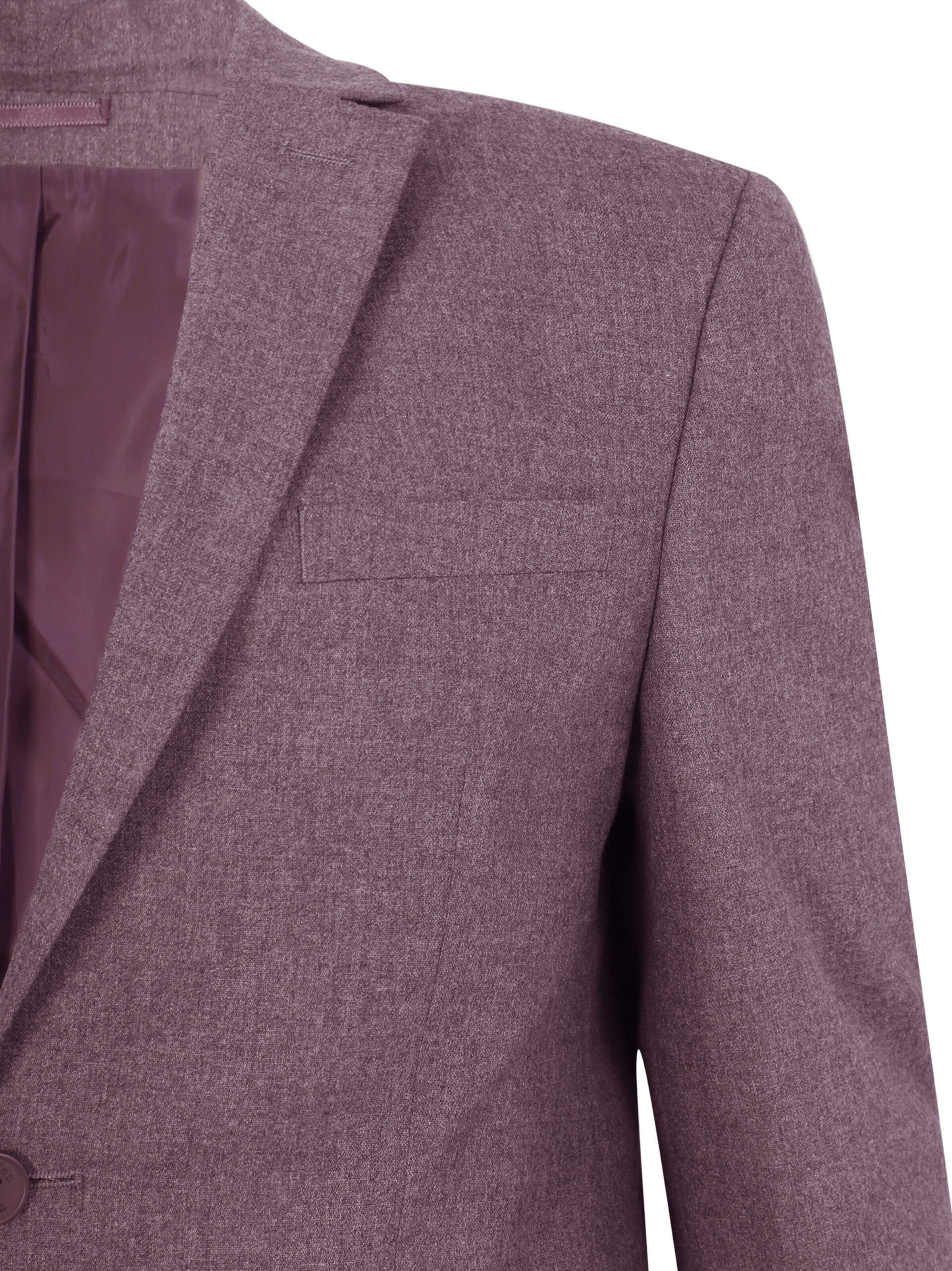 Coupe slim Costume Steffen Klein en rouge