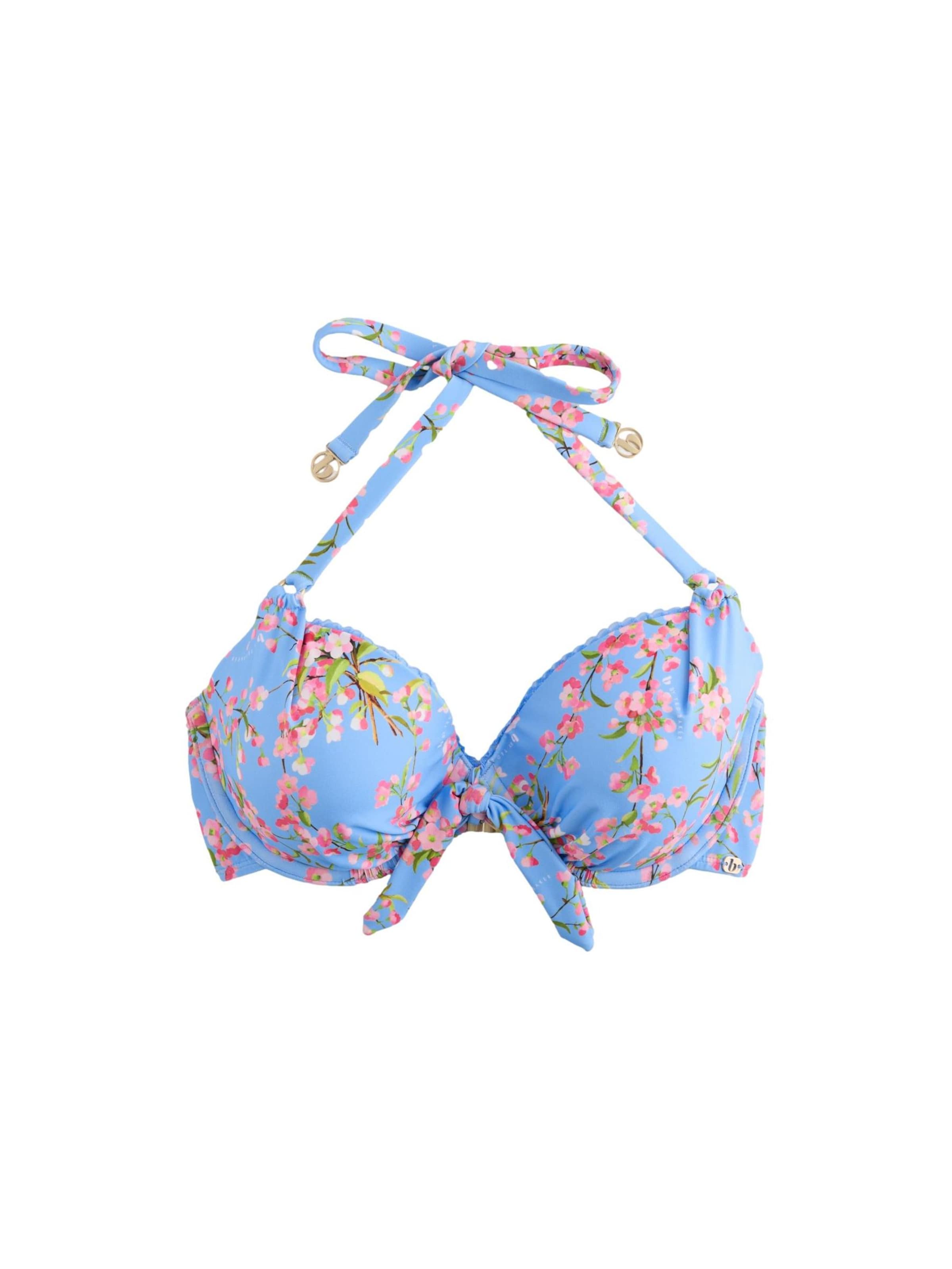 Push-up Hauts de bikini B by Ted Baker en bleu : devant