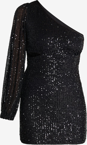 fainaKoktel haljina 'Imane' - crna boja: prednji dio