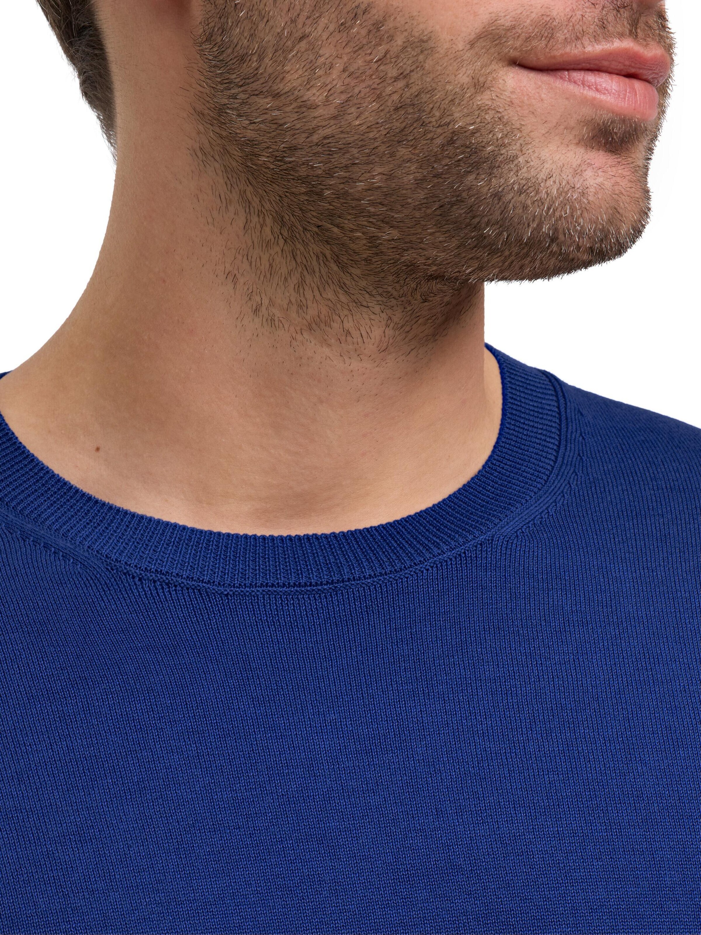 FALKE Sweater 'Pure Cotton' in Blue