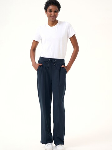 Kaffe Loosefit Pantalon 'KA Jenny' in Blauw