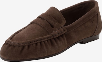 Mocassin Tamaris en marron : devant