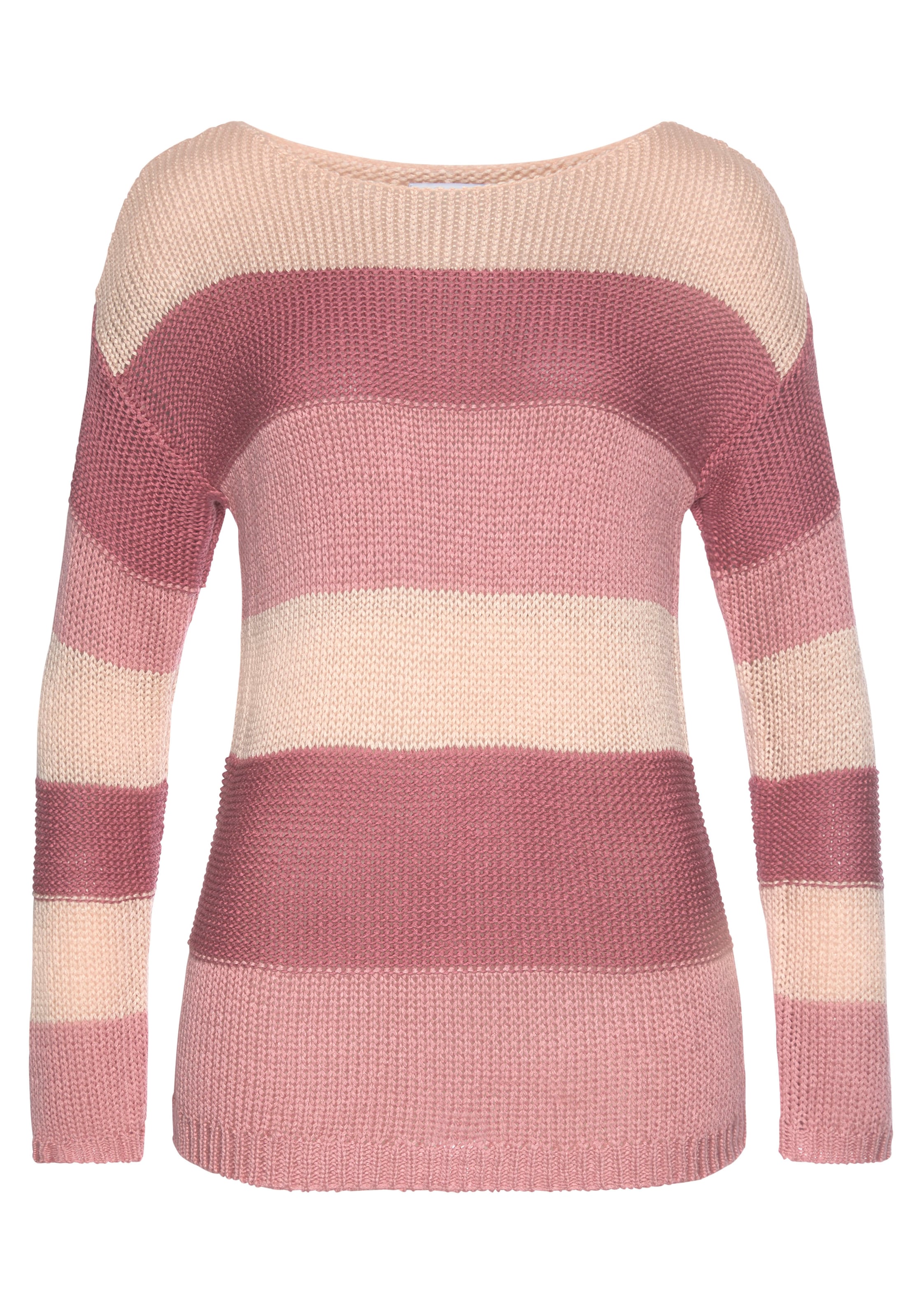 LASCANA Pullover in Pink: Vorderseite