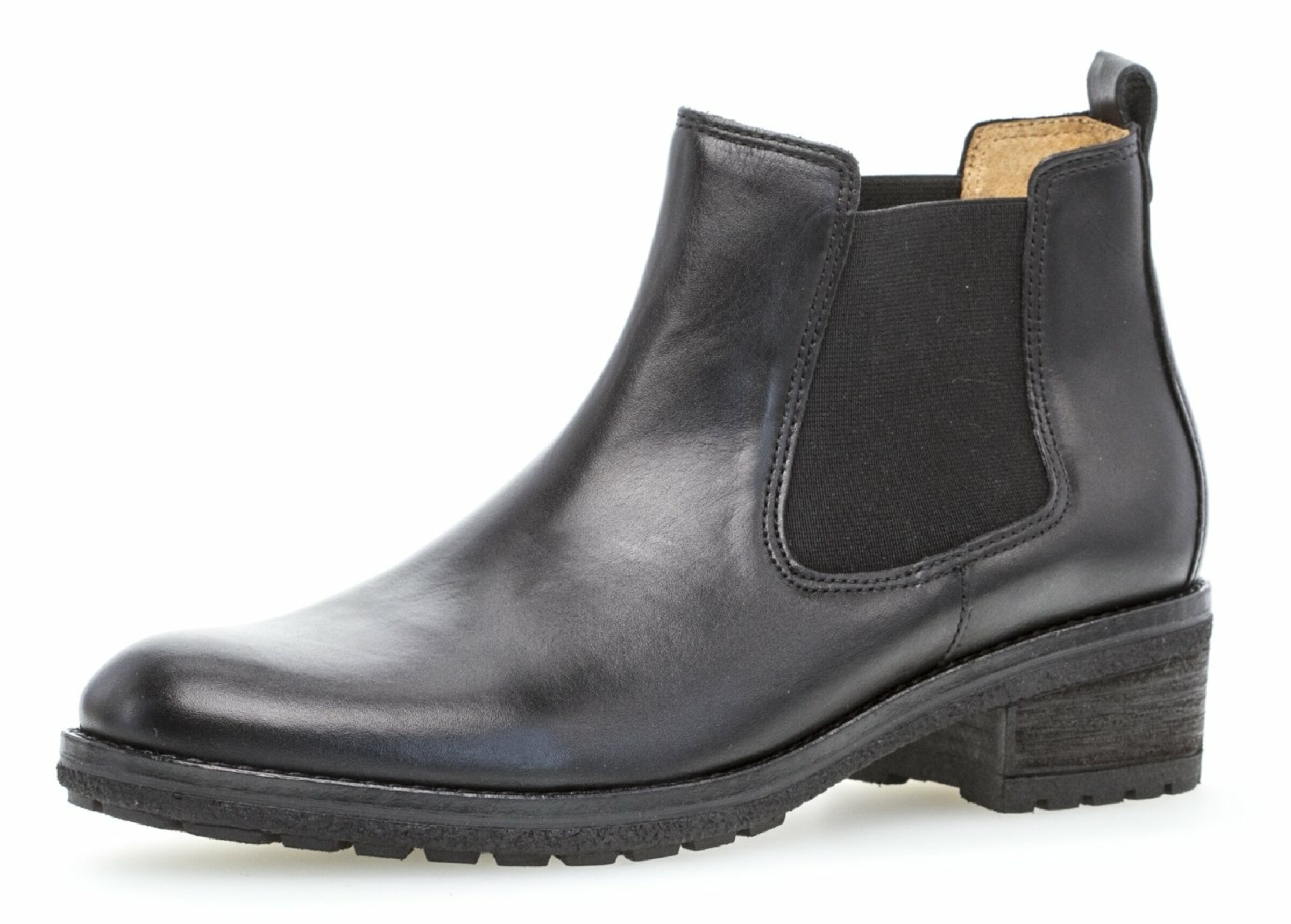 GABOR Chelsea Boots in Schwarz: Vorderseite