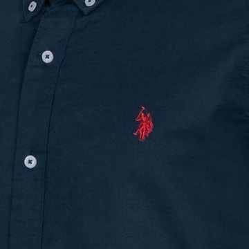U.S. POLO ASSN. Regular fit Button Up Shirt in Blue
