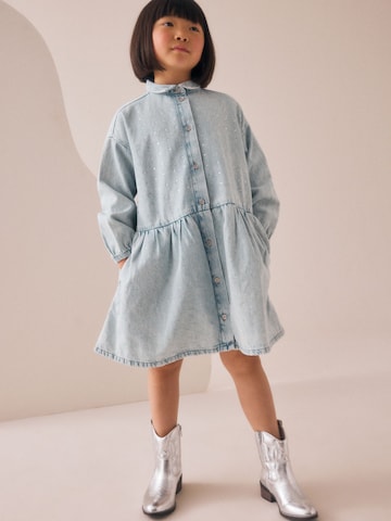 Next Jurk in Blauw: voorkant