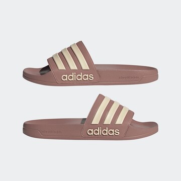 ADIDAS SPORTSWEAR Badeschuh 'Adilette' in Braun