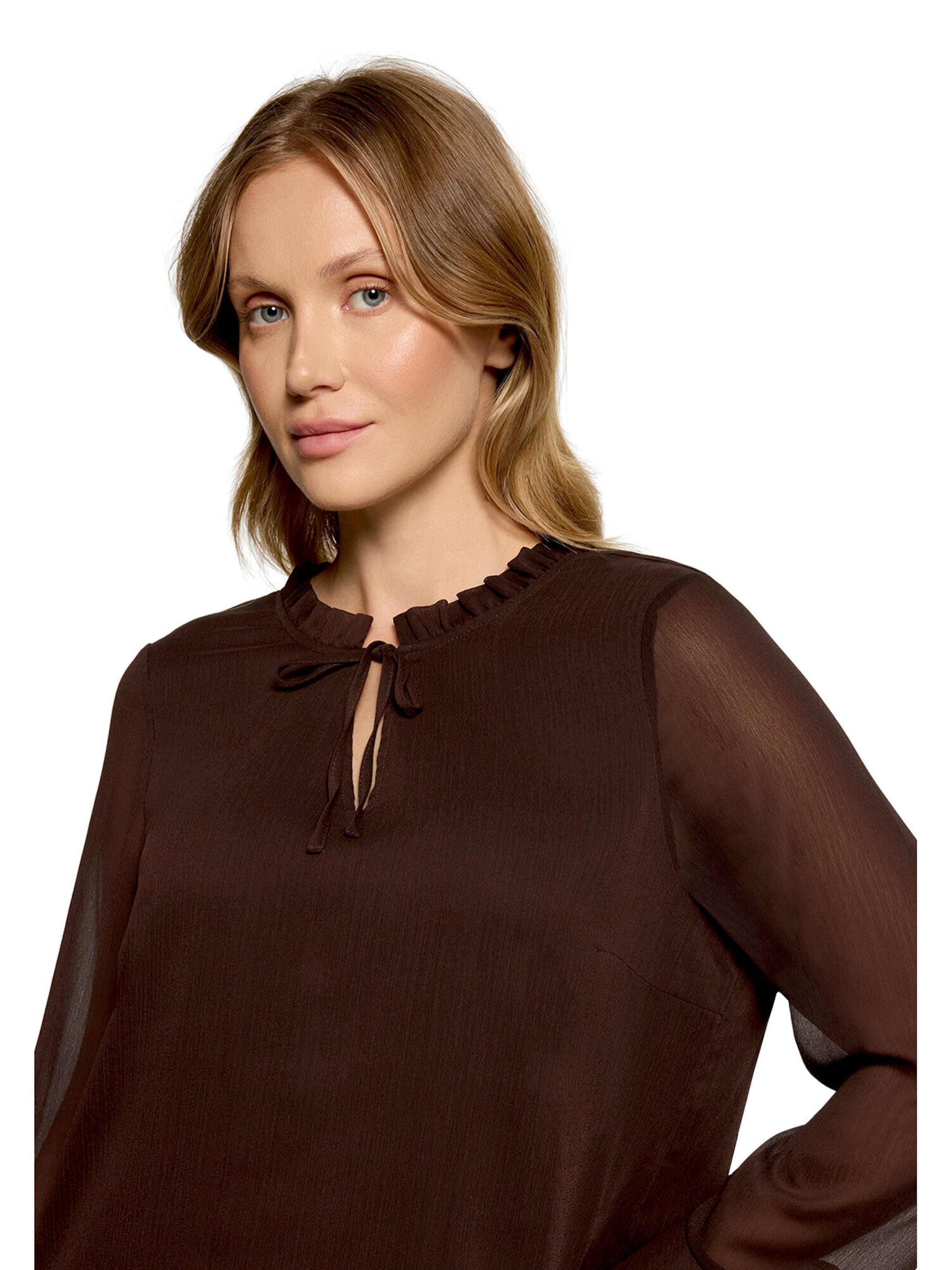 Cartoon Blouse in Bruin