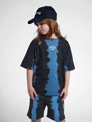 SOMETIME SOON Shirt 'River' in Blauw: voorkant