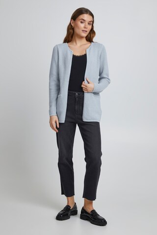 b.young Gebreid vest 'MIKALA' in Blauw