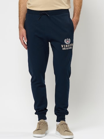 VINSON Regular Broek 'Richard' in Blauw: voorkant
