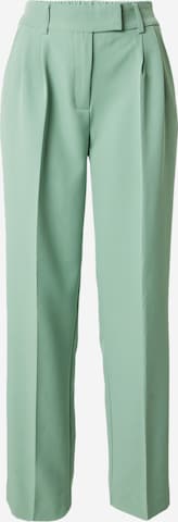ONLY Pleat-Front Pants 'LANA-BERRY' in Green: front