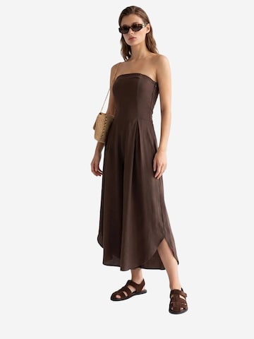 MixRay Jumpsuit 'Overalls' in Brown