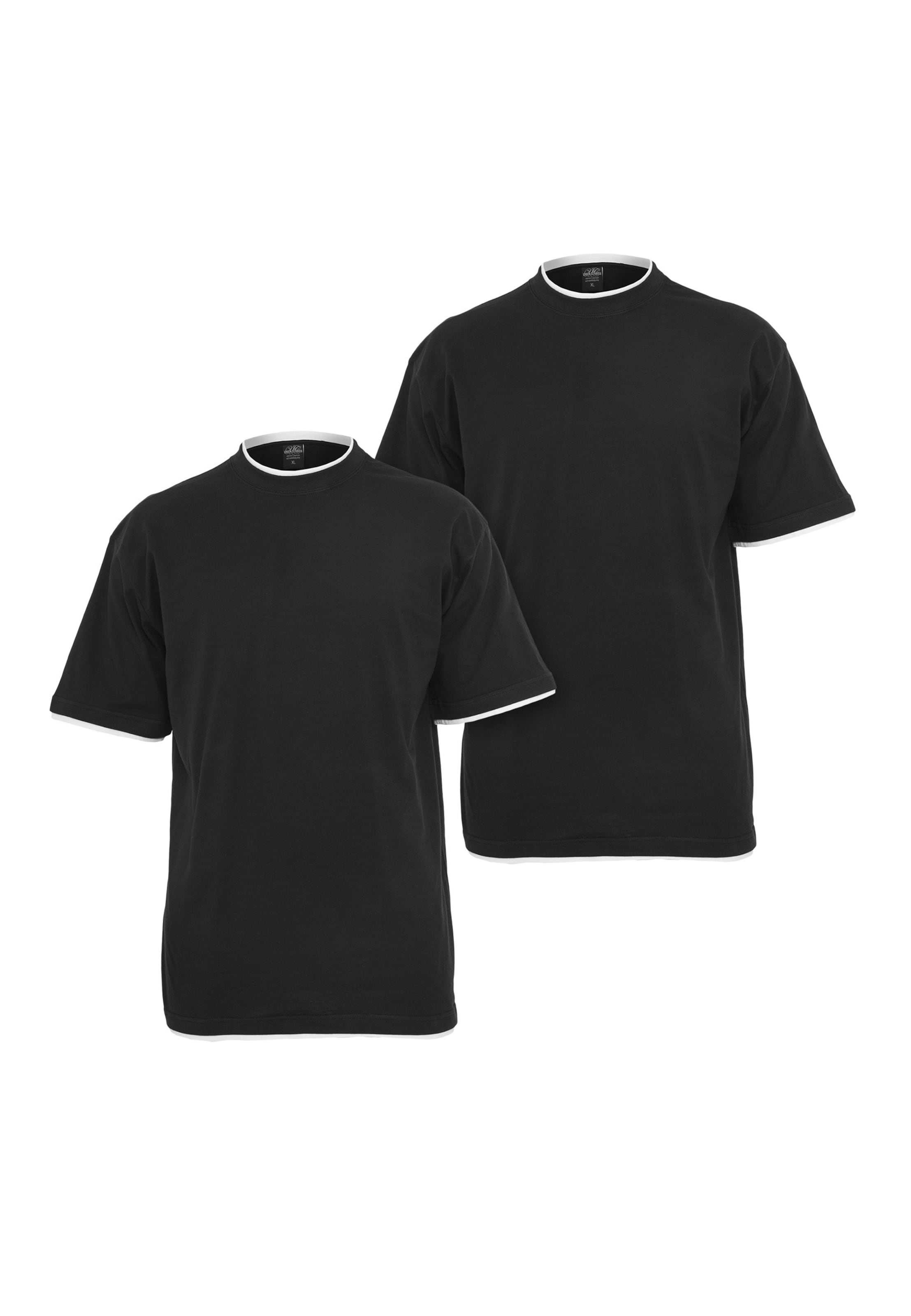 Urban Classics Shirt in L in Black / White, Item view