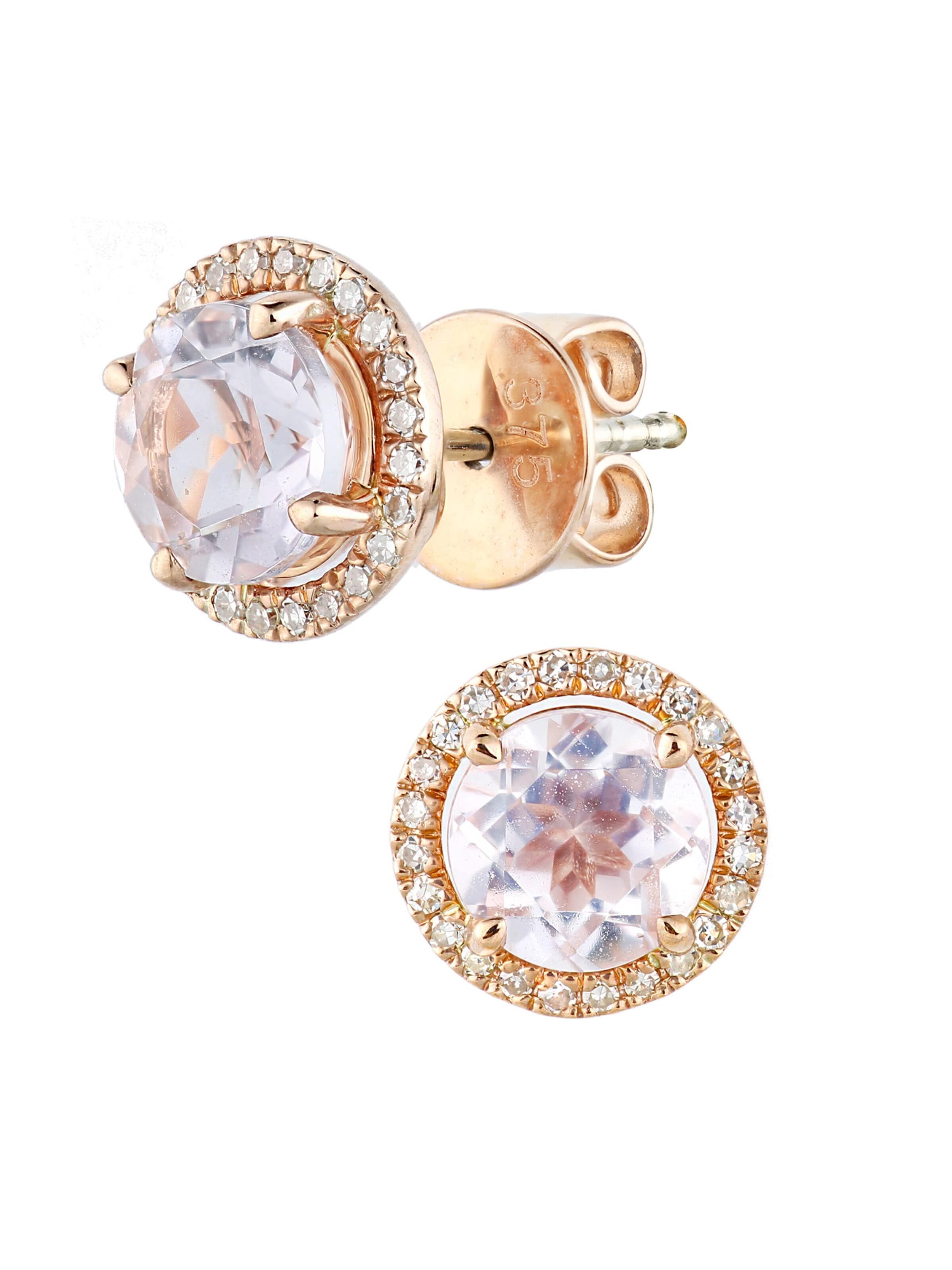 Boucles d'oreilles DIAMANT LETERNEL en or