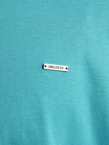 Smilodox T-Shirt Oversize Cedrik in Blau