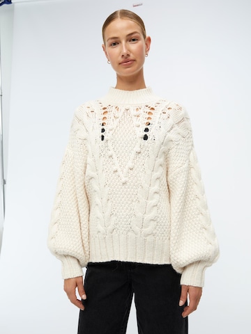 OBJECT Sweater 'ALISON' in Beige: front