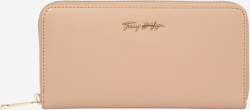 TOMMY HILFIGER Wallet in Orange: front