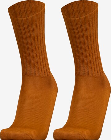 UphillSport Socken 'MERINO SPORT' in Orange