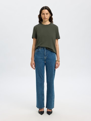 SELECTED Shirt 'SLFEssential' in Green
