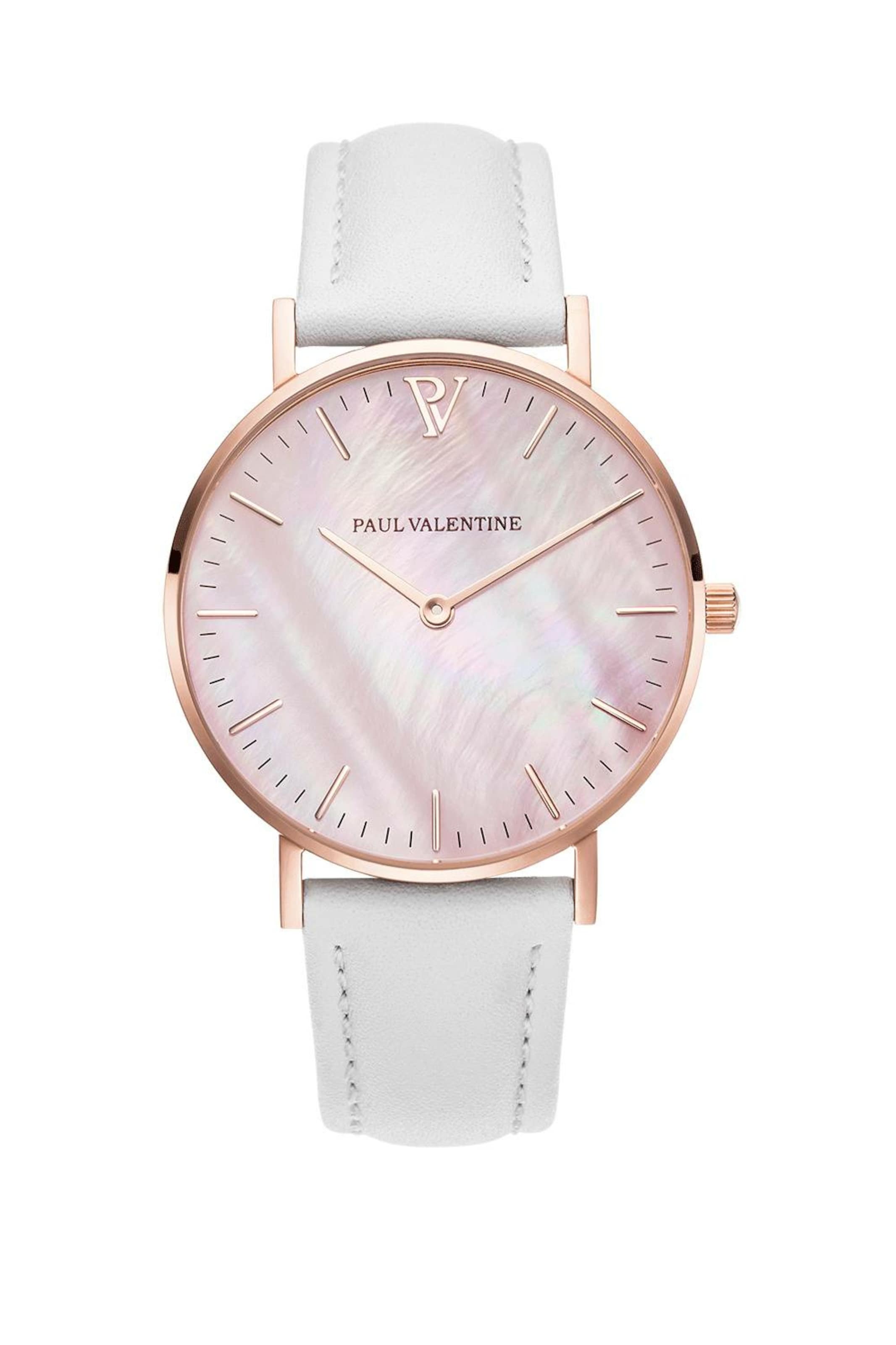 PAUL VALENTINE Uhr in Gold: Vorderseite