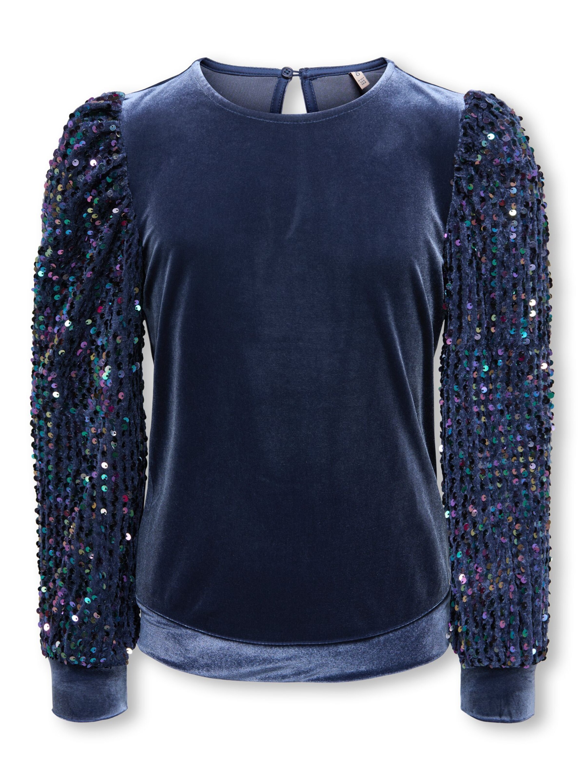 Felpa 'KOGConfidence' di ONLY GIRLS in blu: frontale