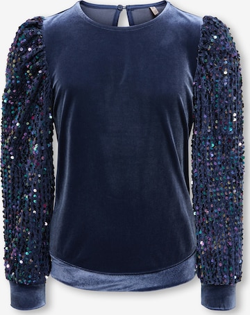Felpa 'KOGConfidence' di ONLY GIRLS in blu: frontale