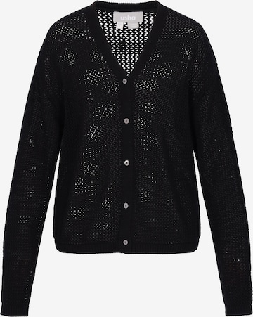 Usha - Cárdigan en negro: frente