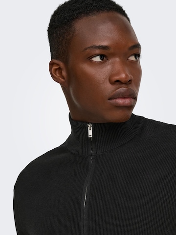 Pull-over 'TONY' Only & Sons en noir
