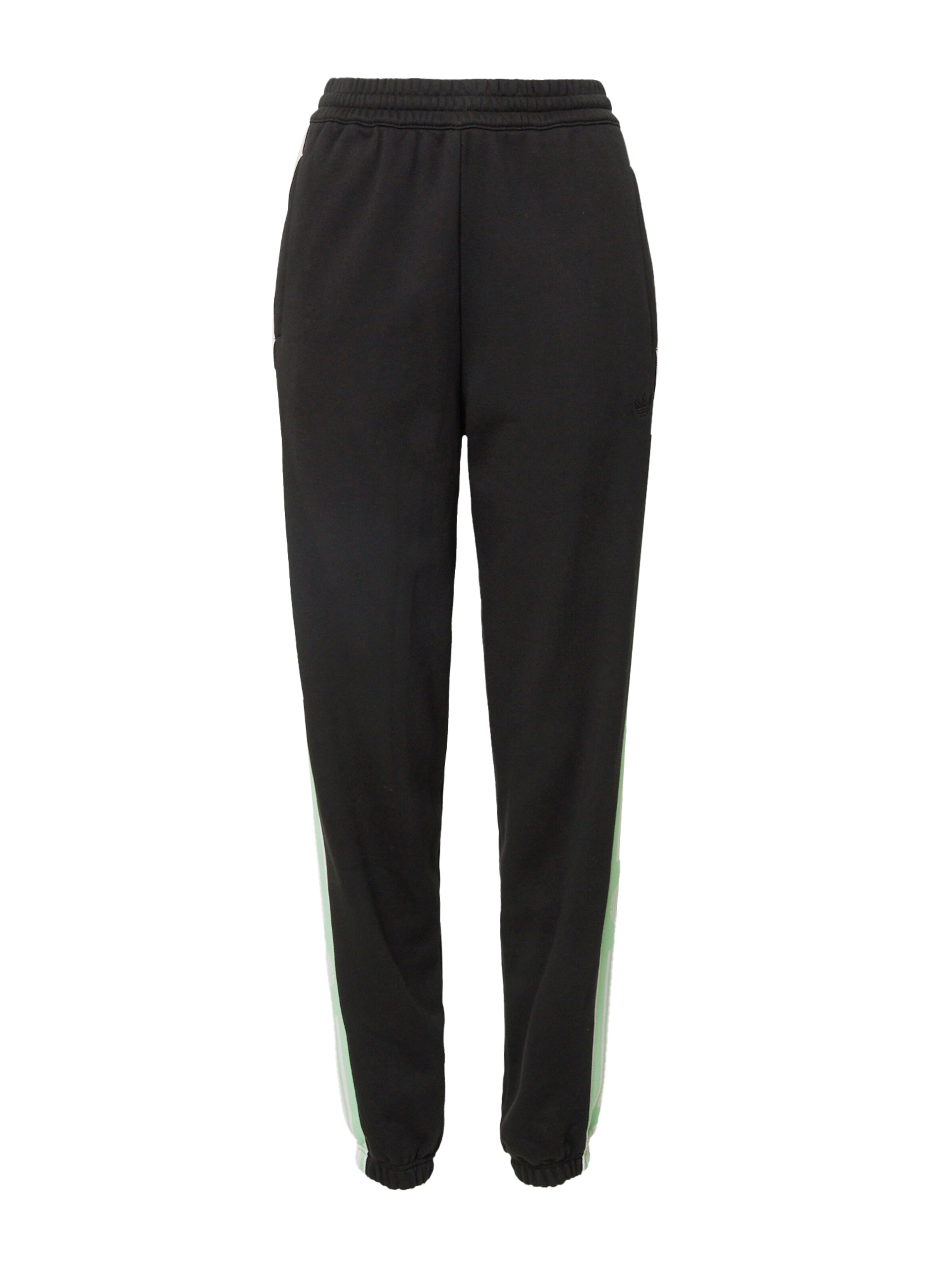 Tapered Pantaloni di ADIDAS ORIGINALS in nero: frontale