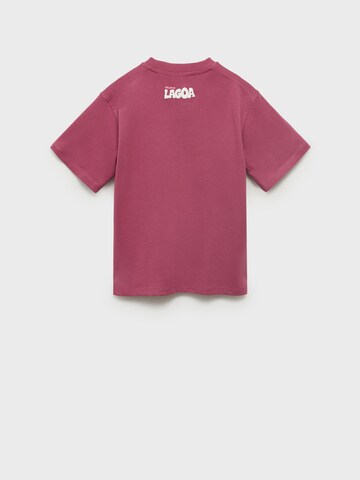 MANGO KIDS Shirt 'T-SHIRT LAGOA' in Roze