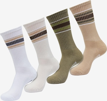 Urban Classics Socks in Beige: front