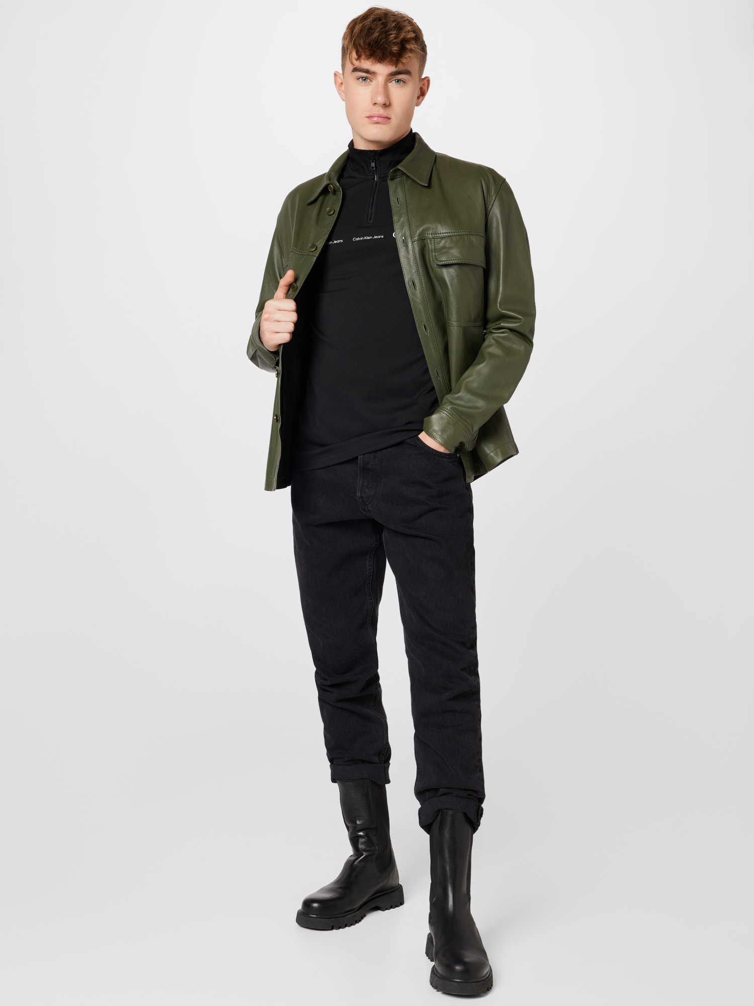 Uomo Più sostenibile Calvin Klein Jeans Maglietta in Nero 