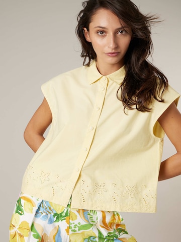 Chemisier 'Lordia' Deeluxe en jaune