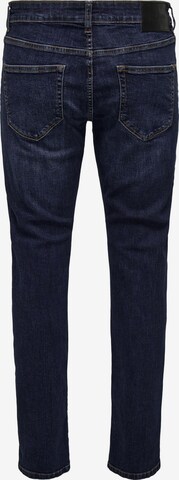 Regular Jeans 'Weft' de la Only & Sons pe albastru