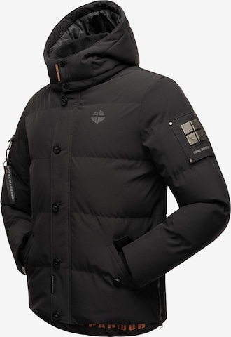 STONE HARBOUR Winter Jacket 'Halvaar' in Black